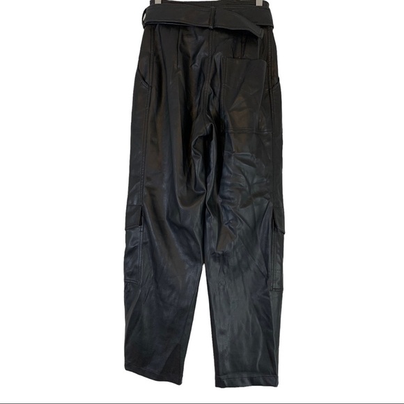 Low Classic Faux Leather Cargo Pants Size Small - Picture 6 of 12